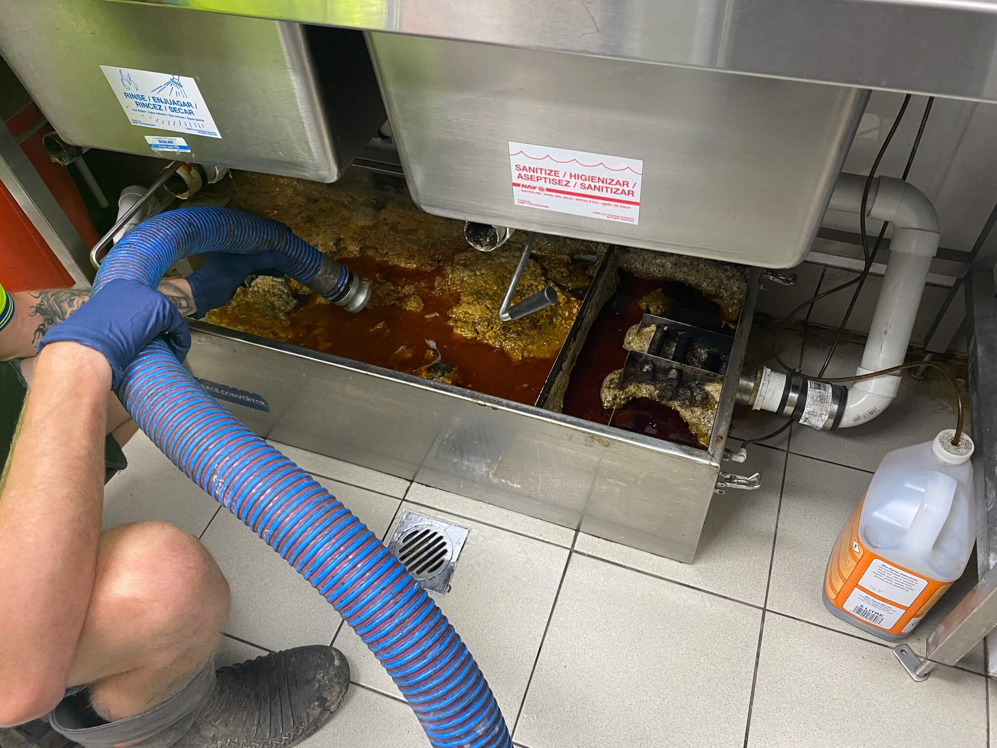 Grease Trap Cleaning in Liberty Triangle